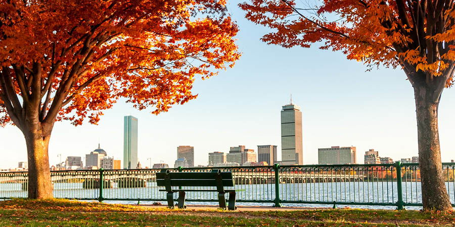 Exploring historic Boston on a guided tour