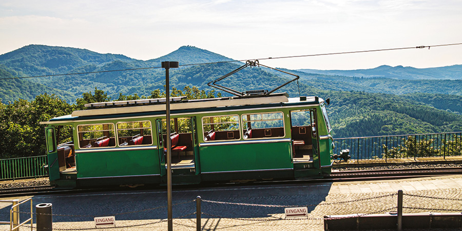 Riding the Drachenfels Cog Railway