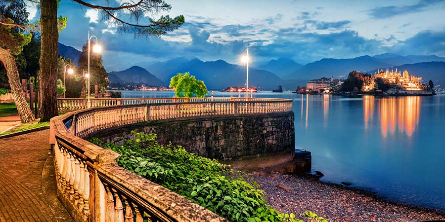 Staying in the elegant lakeside town of Stresa